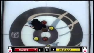 2016 Canadian Mixed Doubles  MiskewFry vs PorterSchuh [upl. by Tonjes]