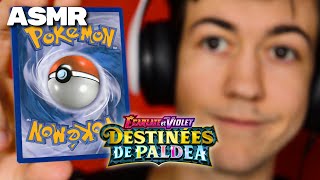 ASMR 😴 Quelle CHANCE en ouvrant ce BOOSTER POKÉMON [upl. by Darcie977]