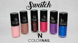 SWATCH Esmalte COLORNAIL  Press Kit  Unhas da Lalá [upl. by Akeber]