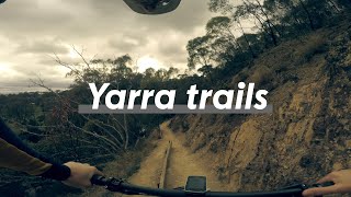 Yarra Trails  Awesome XC single track in the middle of Melbourne [upl. by Nauqyaj999]