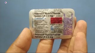 Nebistar 25 mg tablet  Nebivolol hydrochloride 25mg tablet  Nebistar 25mg tablet uses review [upl. by Callery]