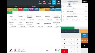 Bestellung absenden  leafsystems Kassensystem Thekenverkauf [upl. by Anonyw]