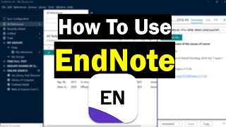 How To Use EndNote A Complete Beginners Guide [upl. by Idalina]