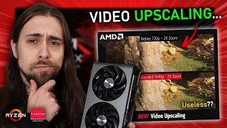 AMD Video Upscaling  Video Quality current issues amp More [upl. by Skurnik]