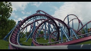 Nolimits Coaster 2 Moray  BampM Floorless Coaster 60 fps [upl. by Lanfri]