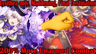 Can You Beat FE Three Houses Madding Mode Using Only Lysithea Part 2 unarmed edition [upl. by Mcgannon68]