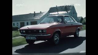 Autotest Opel Manta A 1970 [upl. by Ayahsal]