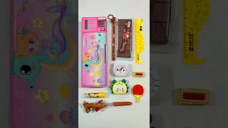 Ultimate Stationery Collection Boxing Pen Calculator Pencil Box Eraser backtoschool stationery [upl. by Porta]