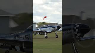 ScaleWings SW51 Mustang quotDoubleOSevenquot  Video by AwesomeAndUnusualAircraft FB and IG [upl. by Aitsirk]