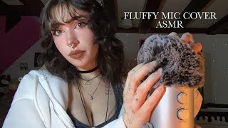 Fluffy Mic Cover Scratching ASMR  Mic Tapping Whispering Rambling [upl. by Suoilenroc]