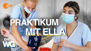 1 Tag im KRANKENHAUS mit ELLA🏥 I DIE WG [upl. by Ahsimet]