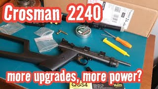 crosman 2240  mods and upgrades [upl. by Ynohtnakram]