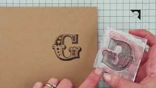 Beginners Guide to Stamping  Craft Techniques [upl. by Anaidiriv]