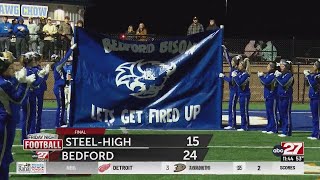 SteelHigh opens state playoffs against Bedford [upl. by Power]