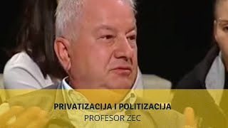 Privatizacija i politizacija  profesor Zec [upl. by Ahsilra120]