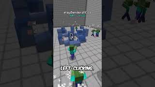 Water Bending VS 500 ZOMBIES minecraft [upl. by Annairt]