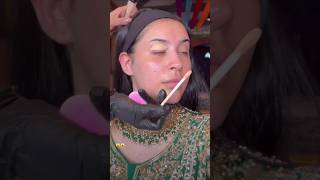 trending bridal reception short video😱 viralvideo shorts lipstick [upl. by Novonod]