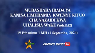 🔴Live KANISA LIMEHAMIA KWENYE KITUO CHA NAZAIDI KWA UHALISIA WAKE  YOHANA 1412 [upl. by Wesa]