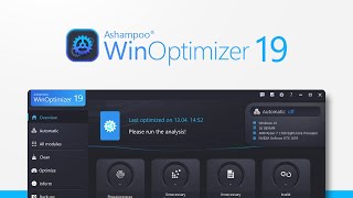 Ashampoo WinOptimizer 19  Comprehensive system optimization for Windows PCs [upl. by Kaycee812]