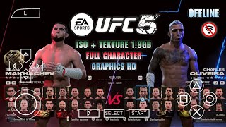 UFC 5 MOBILE MOD PPSSPP REALISTIC [upl. by Kari400]