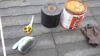 How to repair a leaky asphalt shingle roof [upl. by Hsenid]