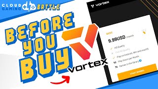 BEFORE You BUY Vortex in 2021  Vortex Cloud Gaming Review [upl. by Nlyak479]