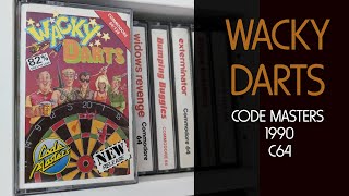 Wacky Darts  Codemasters 1990 C64 [upl. by Naginnarb]