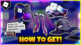 EVENT How To Get ALL ROBLOX INNOVATION AWARDS 2024 ITEMS Voters Luminous Items [upl. by Asserrac]