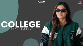 College Visualizer  Baani Sandhu  Narinder Batth  Desi Crew  Latest Punjabi Songs 2024 [upl. by Barnaba]