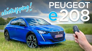 Peugeot e208 136 hp  POV drive amp walkaround [upl. by Lahcym]