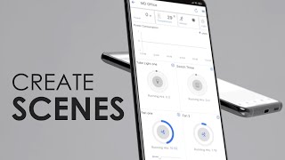 Smart Homes Part  2  How to create scenes with SmarDen Mobile App [upl. by Yelloh460]