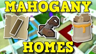 Mahogany Homes Is The Best Way To Level Construction  OSRS Mahogany Homes Guide [upl. by Vernice807]