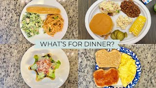 WHAT’S FOR DINNER  EASY amp BUDGET FRIENDLY  REALISTIC WEEKNIGHT MEALS  DINNER INSPIRATION [upl. by Lucina]