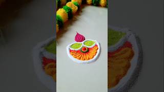 Diwali diya rangoli laxmipujanrangoli [upl. by Padraig859]