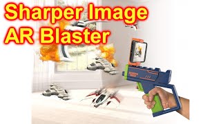 Sharper Image AR Blaster Augmented Reality Laser Game [upl. by Trout]