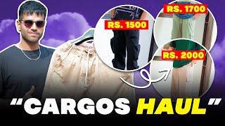 7 Budget Cargos Under ₹1500  BEST Pants For College Street Style  BeYourBest Fashion By San Kalra [upl. by Abad]