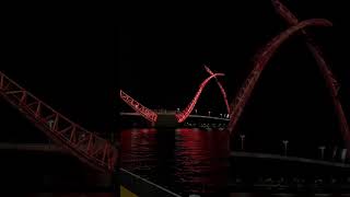 Perth’s Matagarup Bridge australia perth downunder westernaustralia [upl. by Attolrahc]