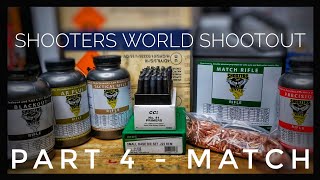 Shooters World Shootout  223 Remington  Part 4  Match Rifle Satterlee Test [upl. by Kamp]