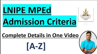 LNIPE MPEd Admission Criteria AZ  lnipemped decodingsports [upl. by Farwell173]