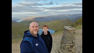 Wainwright Bagging  Helvellyn Nethermost Pike amp Dollywagon Pike [upl. by Laura197]