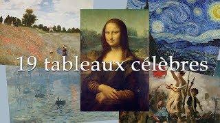 19 tableaux les plus célèbres au monde [upl. by Kcered]