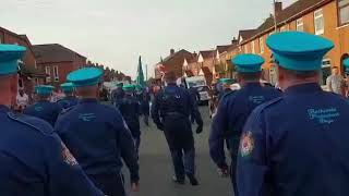 Rathcoole Protestant Boys 2 Bass Drums  Shankill Star 2018 [upl. by Ravahs]