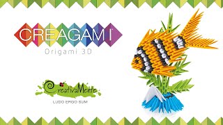 Pesce  Fish  Creagami by CreativaMente [upl. by Ytak]