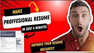 🚀 InstaResume 🚀 Free online resume builder 🔥 Create jobwinning resume instantly 🔥 [upl. by Lehpar]