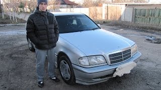 Обзор Тестдрайв Mersedes Benz C 180 W202 18i 120лс 1999г С класс [upl. by Ayotahs]