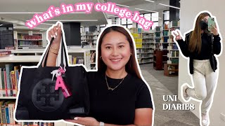 Uni Diaries • Whats In My College Bag 2022 👜  Lexy Rodriguez [upl. by Edlyn]