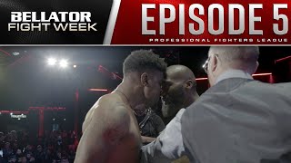 Doumbe and Willis Cause CHAOS At Weigh Ins  Bellator Paris Fight Week Episode 4 [upl. by Rici]