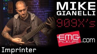 MIke Gianelli plays quotImprinterquot on a 9 string guitar  EMGtv [upl. by Akinad]