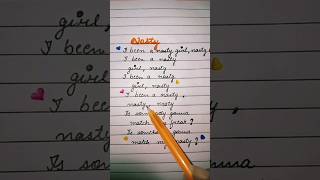 Nasty🤫  Tinashe lyrics viral nasty tinashe shorts lyricsedit lyric englishsonglyrics [upl. by Jeniffer]