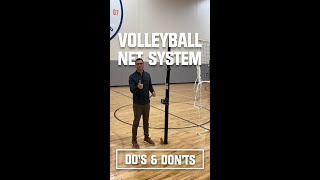 Volleyball Net Setup Dos amp Donts  Quick Tips [upl. by Welcher]